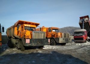 ТОНАР-45251 на угольном карьере в Кемеровской области